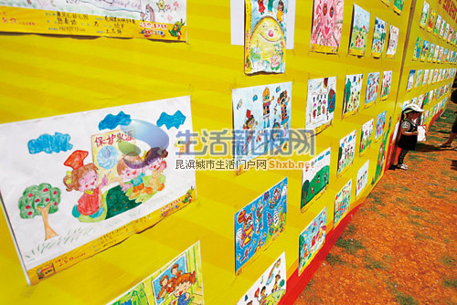 萬余幼兒捐畫作 關愛自閉癥兒童